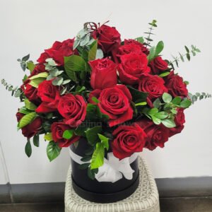 Box Romántico - 40 rosas.