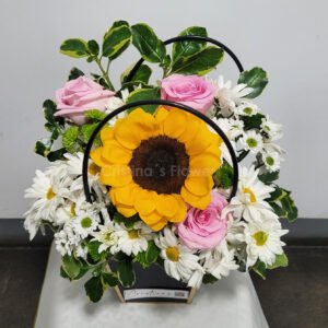 Bolsa Floral de 1 Girasol